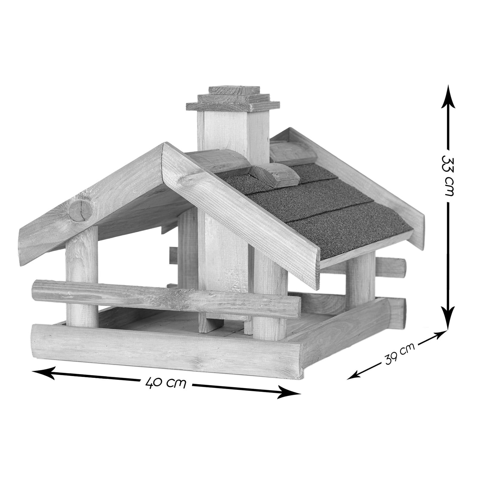 Birdhouse with chain - Selection: Tin roof