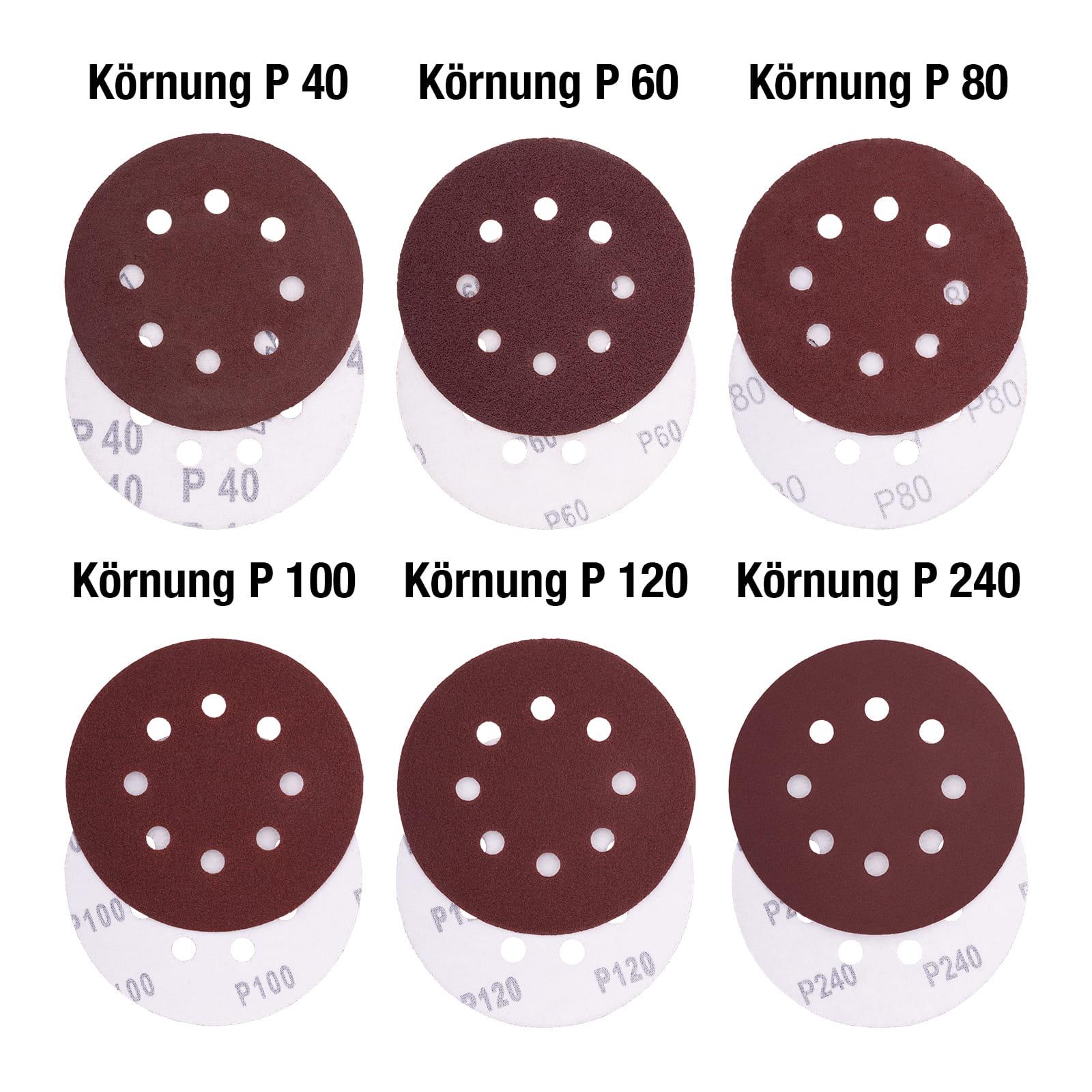 Schleifpapier - Größe: P100 - Stück: 100