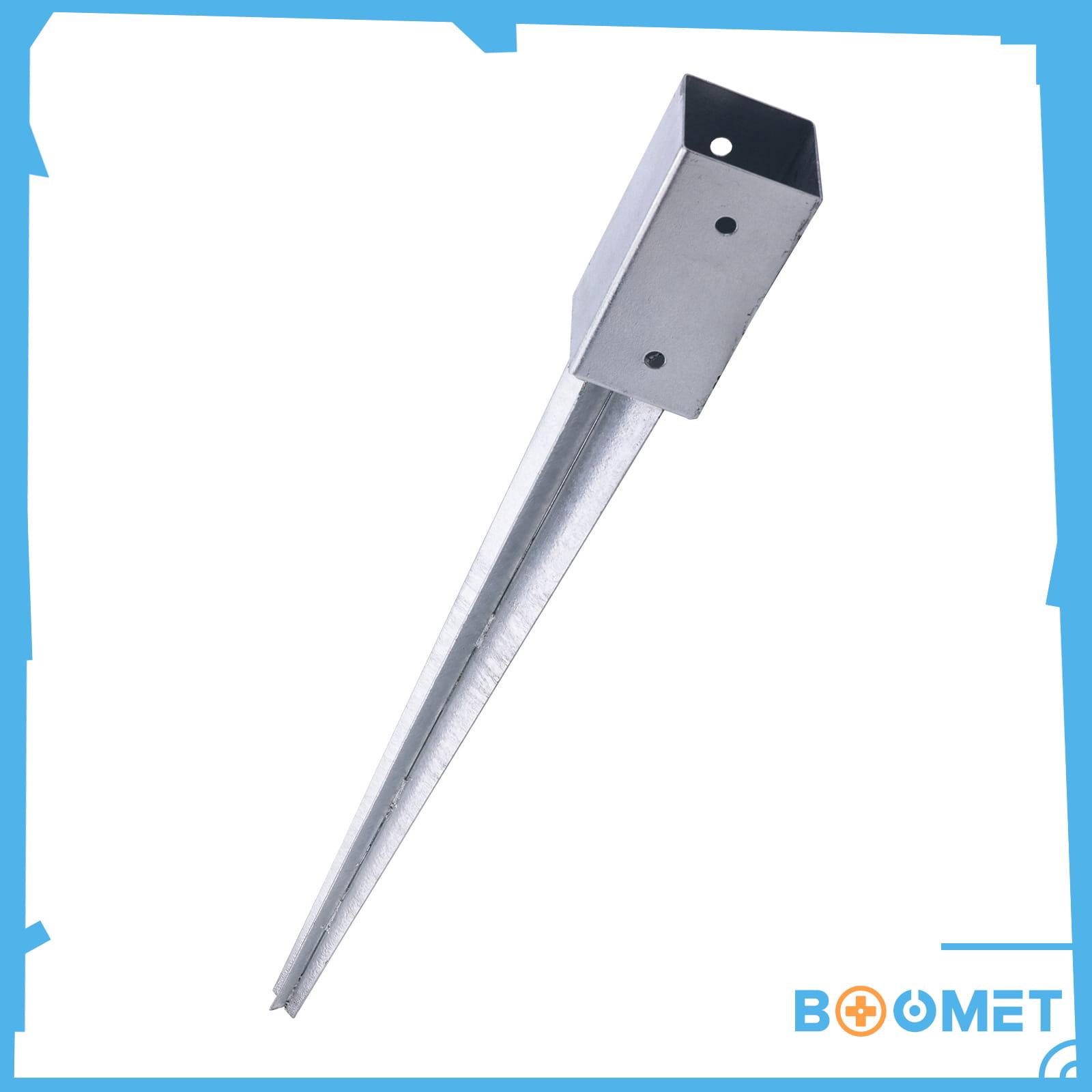Einschlag-Bodenhülsen - Größe: 71 x 71x 750 mm - Stückzahl: 10