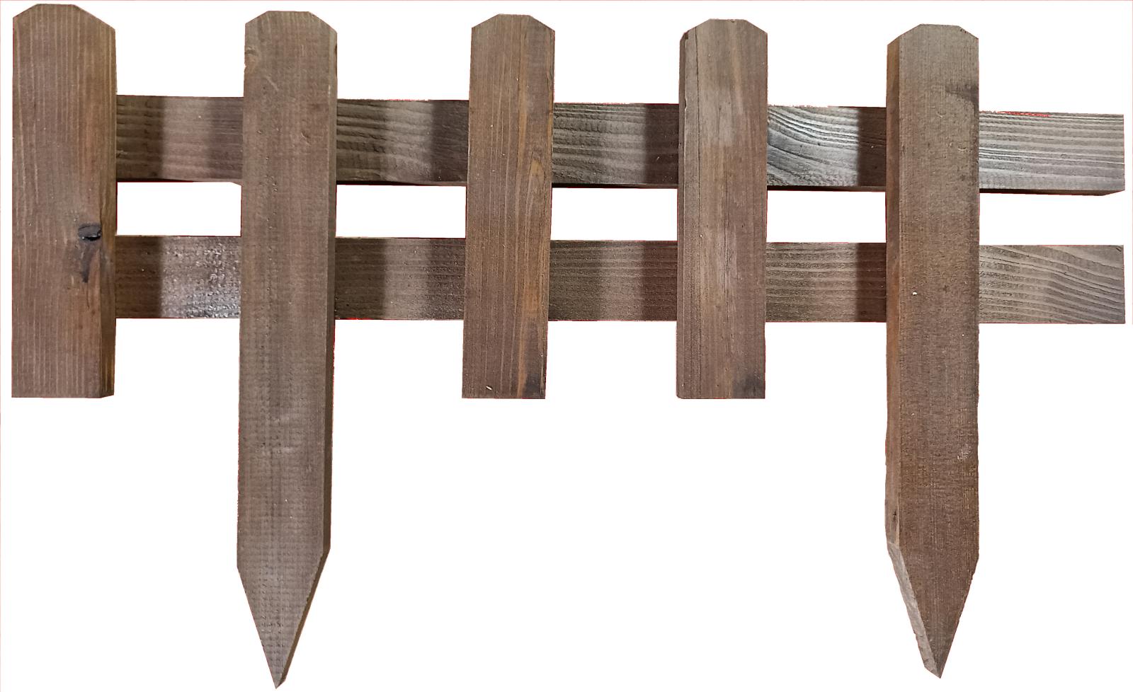 Bedding fence pine - Colour: dark brown - Height: 20 cm - Width: 59,5 cm - Quantity: 1