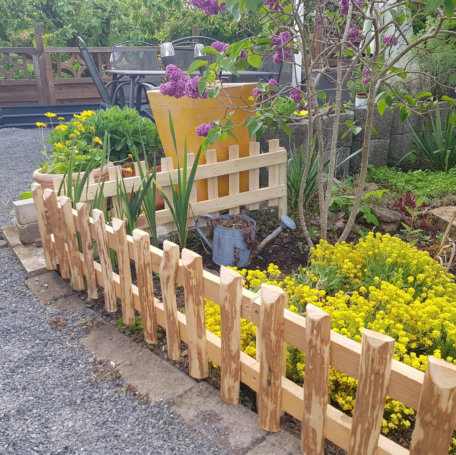 Beeteinfassung Holz