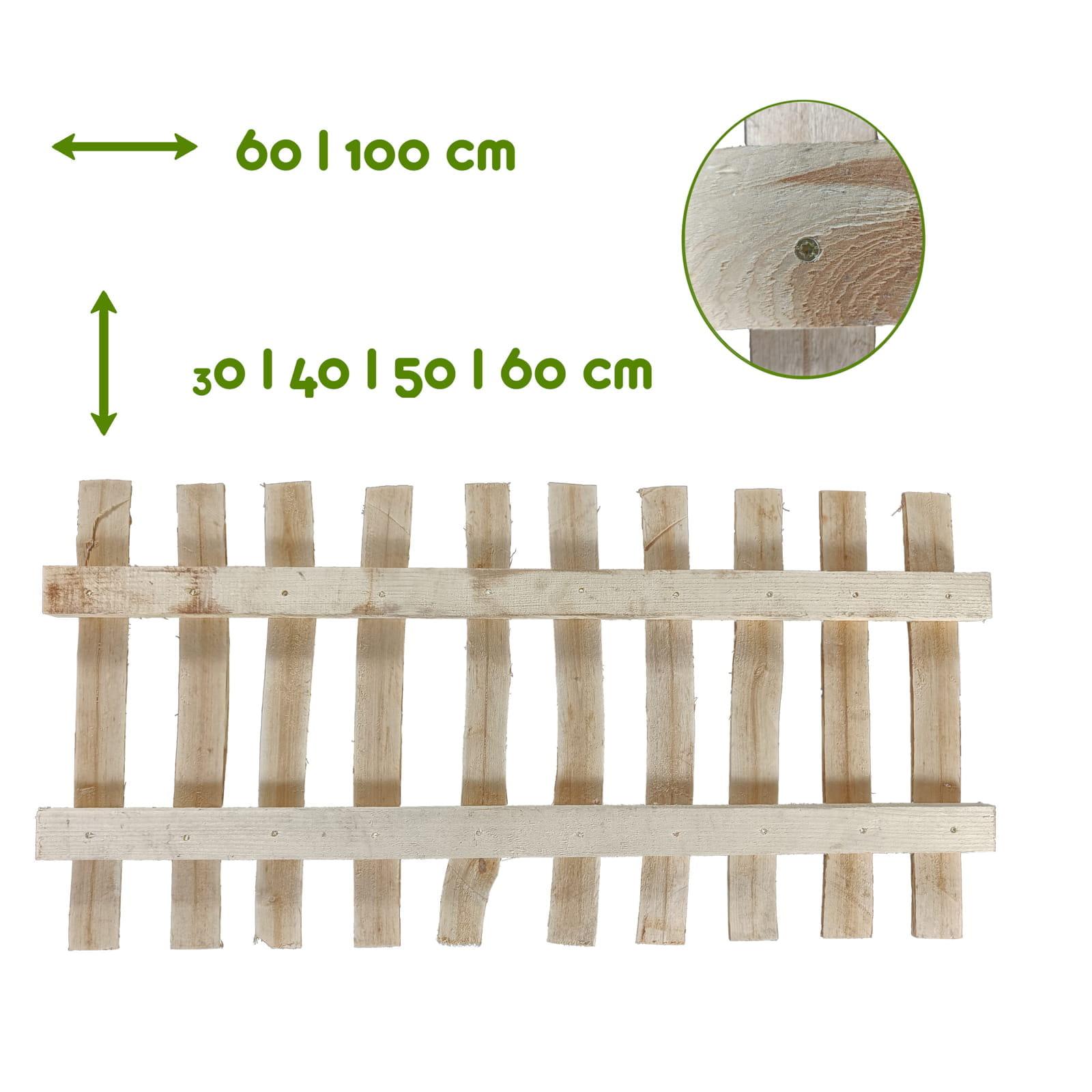 Beeteinfassung Holz