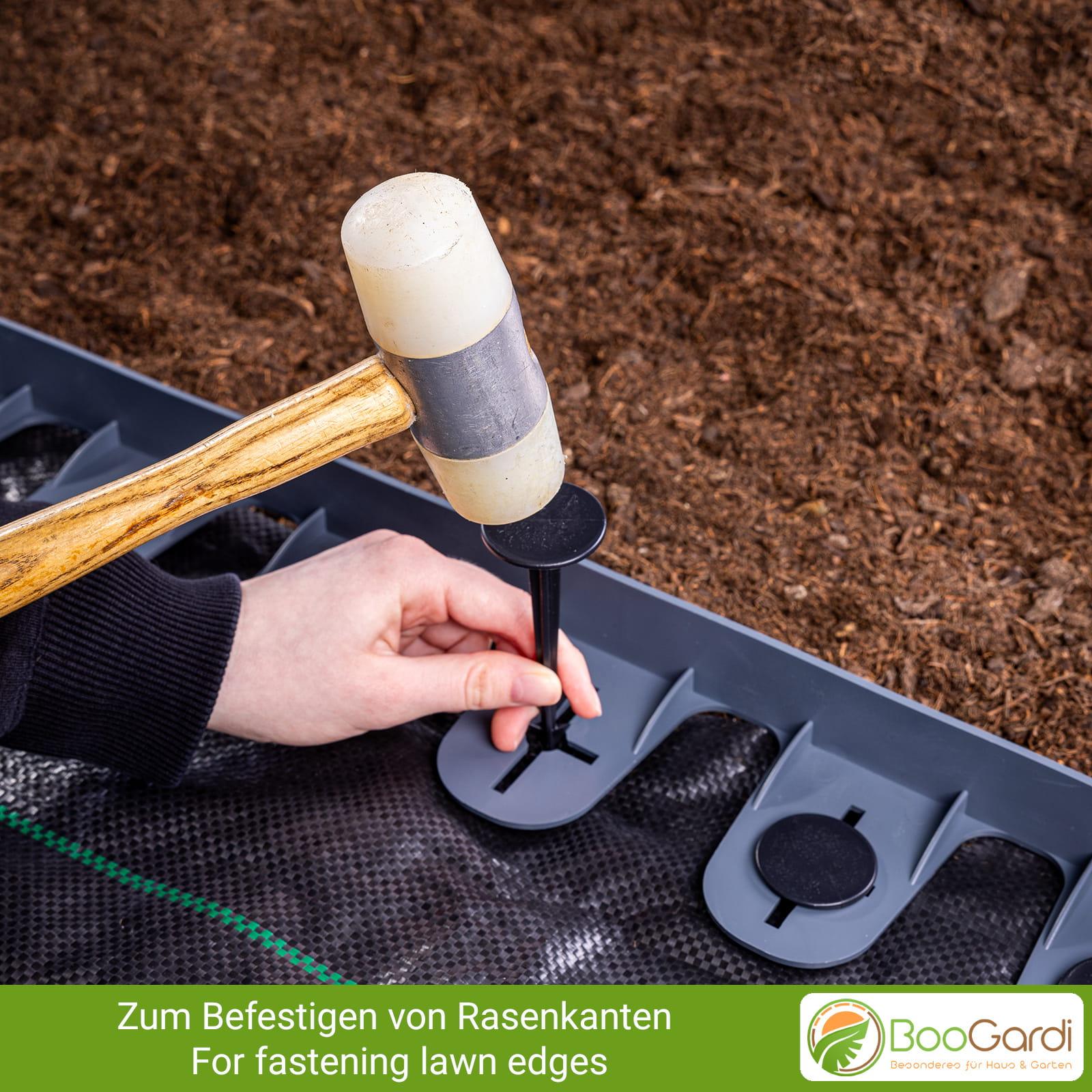 Erdanker Kunststoff schwarz