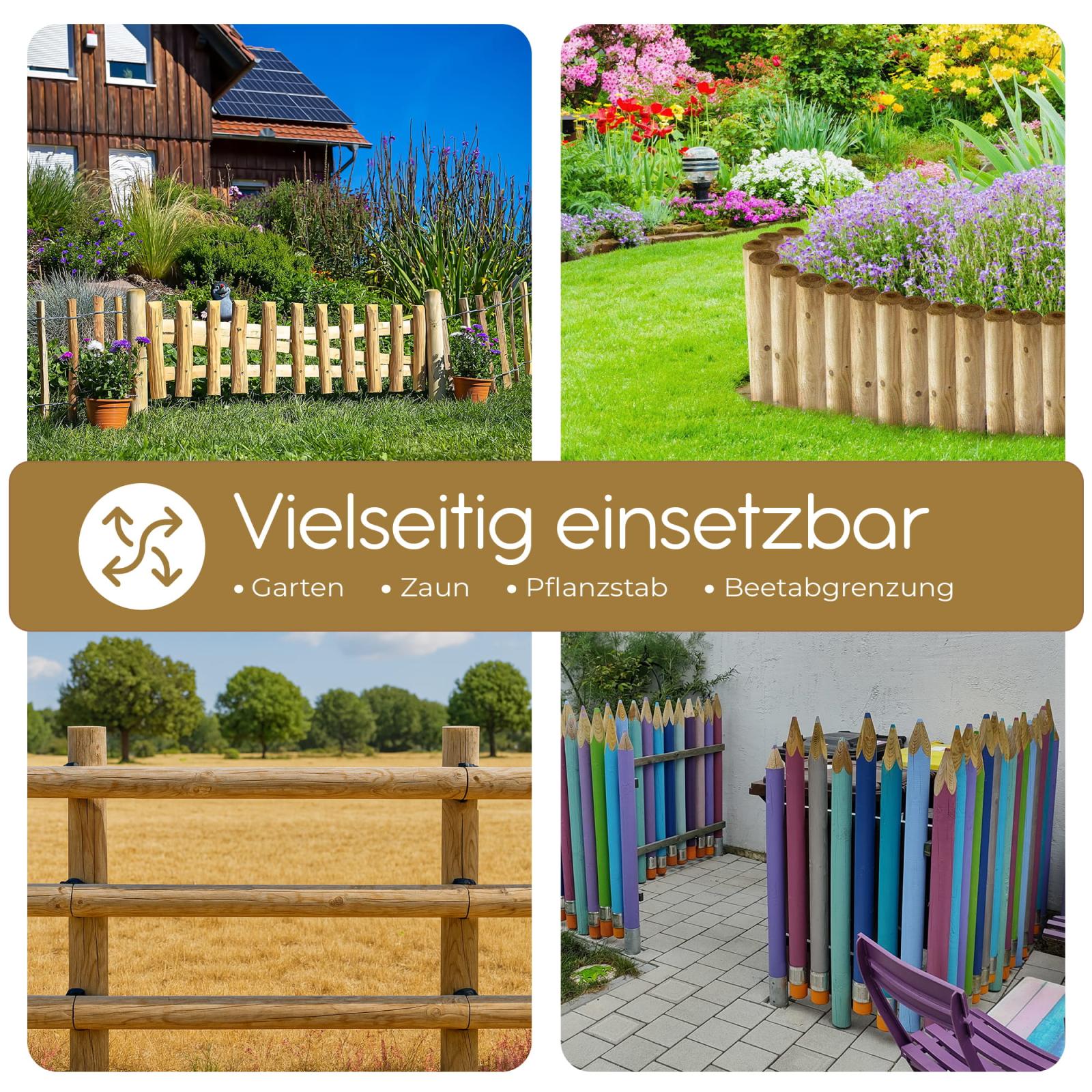 Holz-Palisade KDI spitz