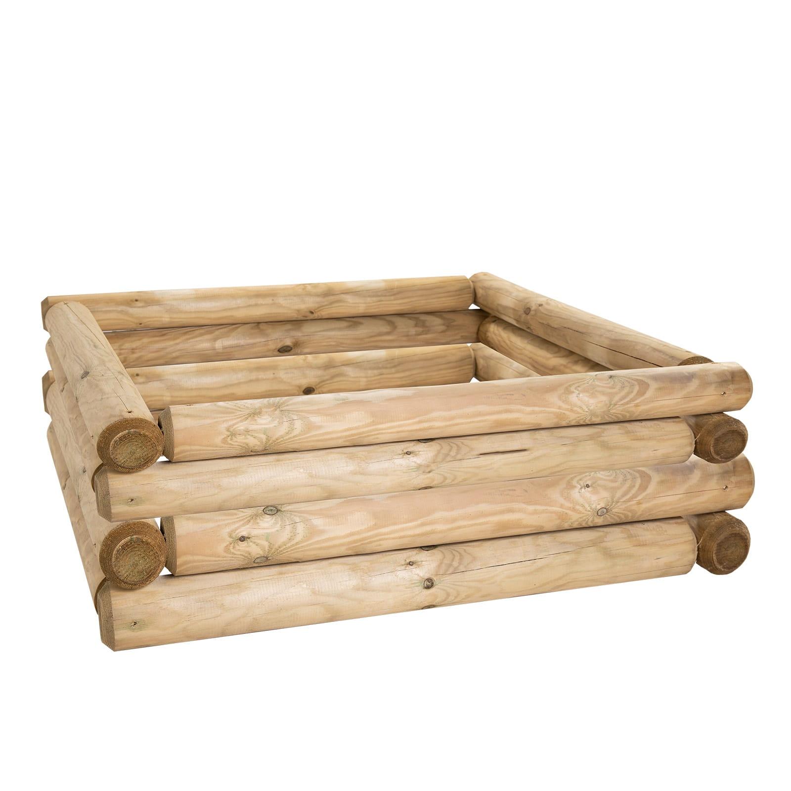 Sandpit Pine KDI - Length: 150cm - Width: 160cm - Height: 40cm