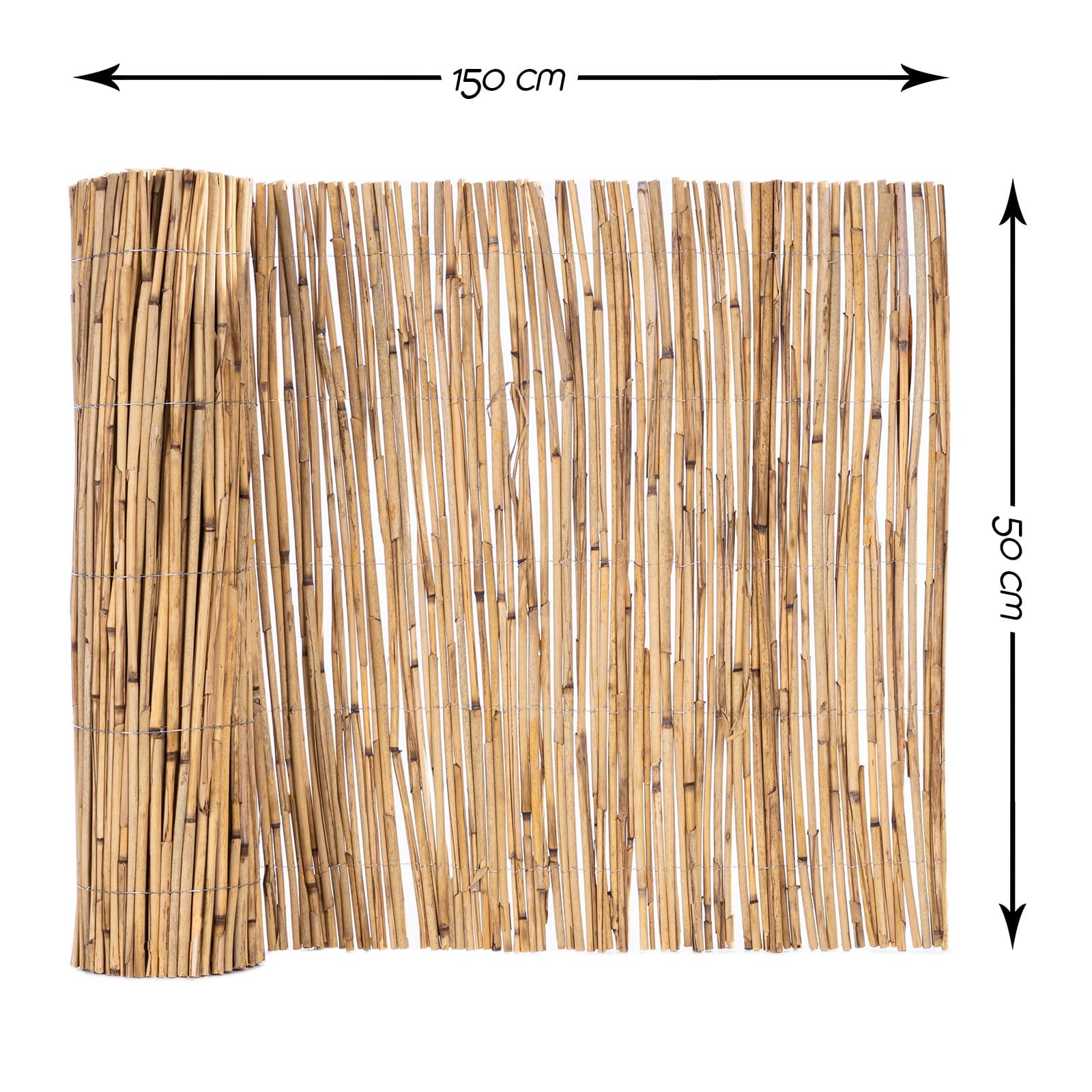 B-Ware Schilfrohrmatte - Höhe: 90 cm - Länge: 300 cm