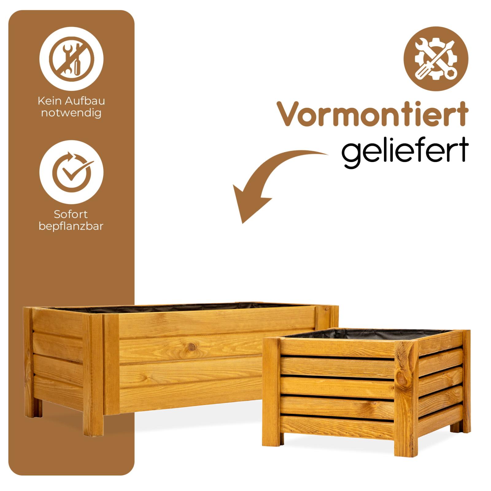 Planter Box - Colour: Anthracite - Size: Large