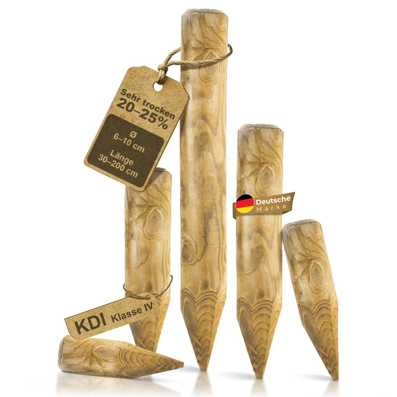 Holz-Palisade KDI spitz