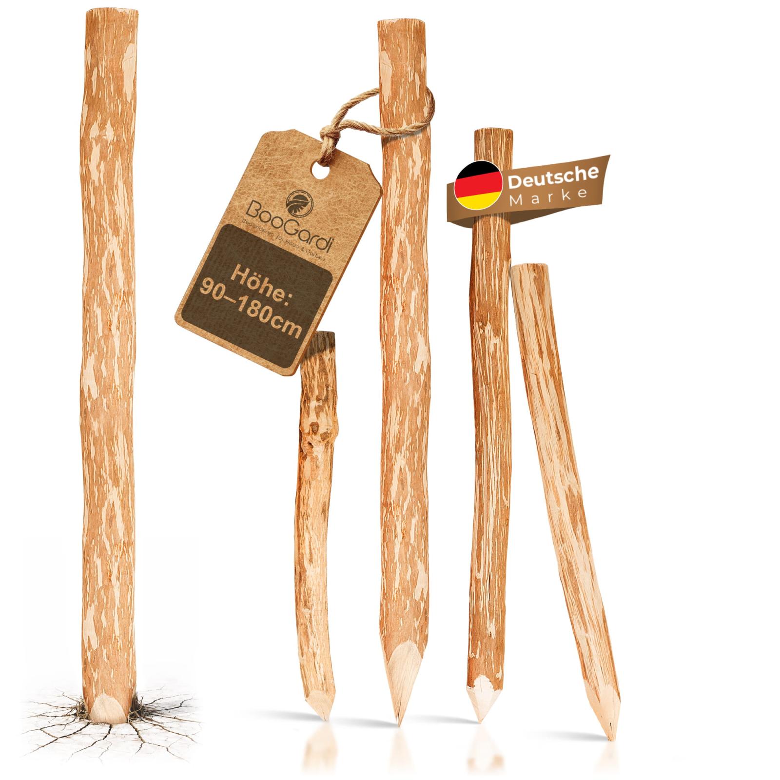 Zaunpfosten Haselnuss