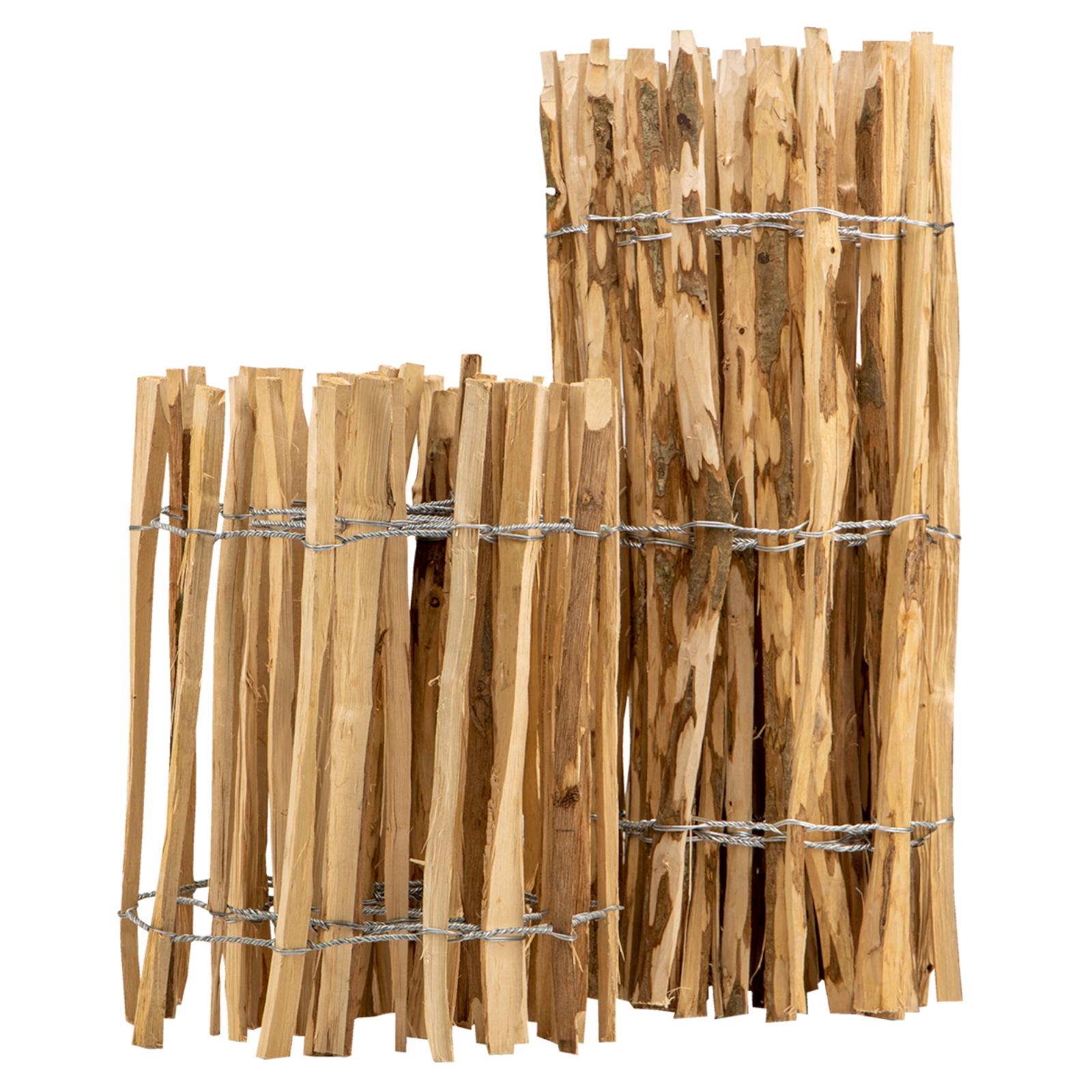 Staketenzaun Haselnuss