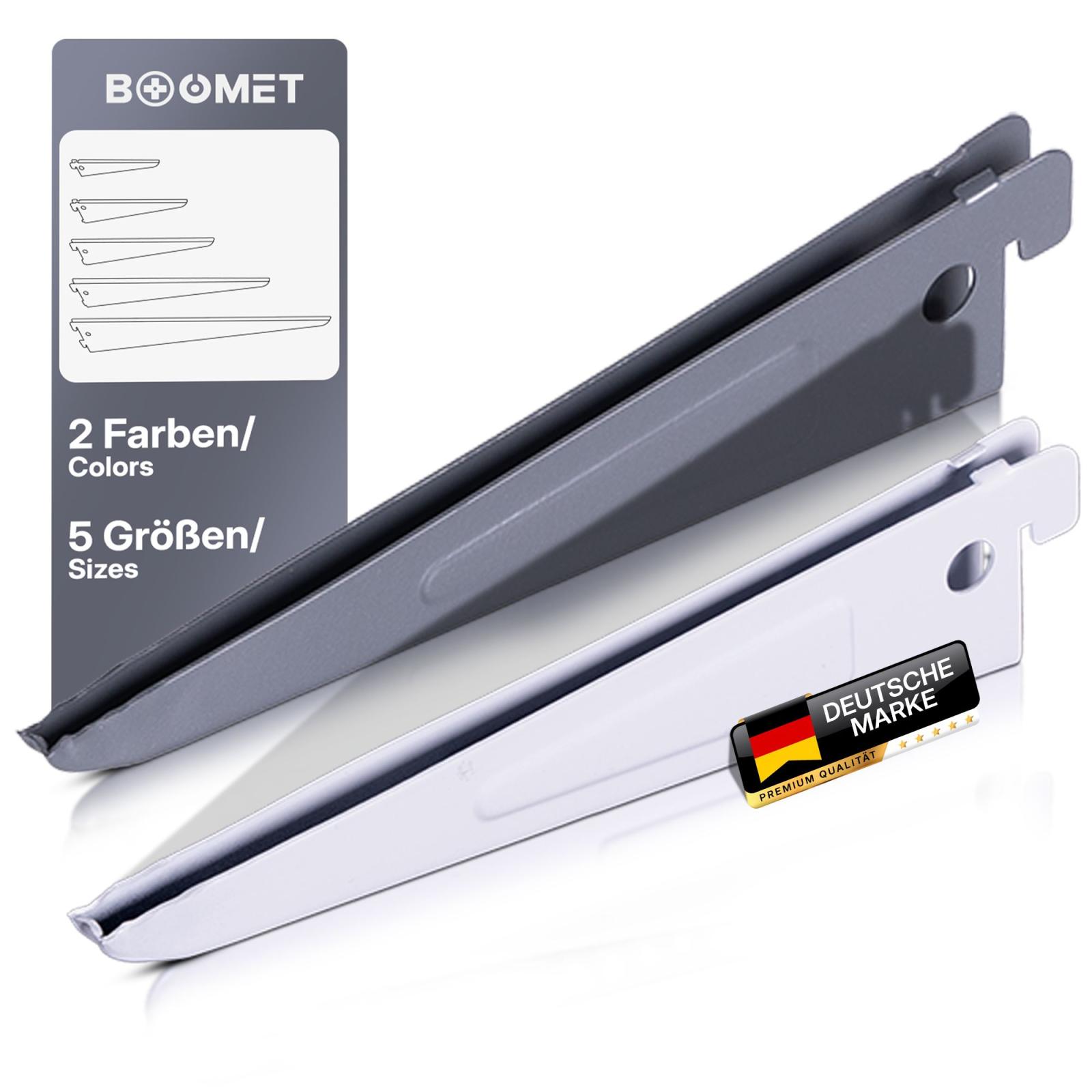 Regalträger für Doppelschienen