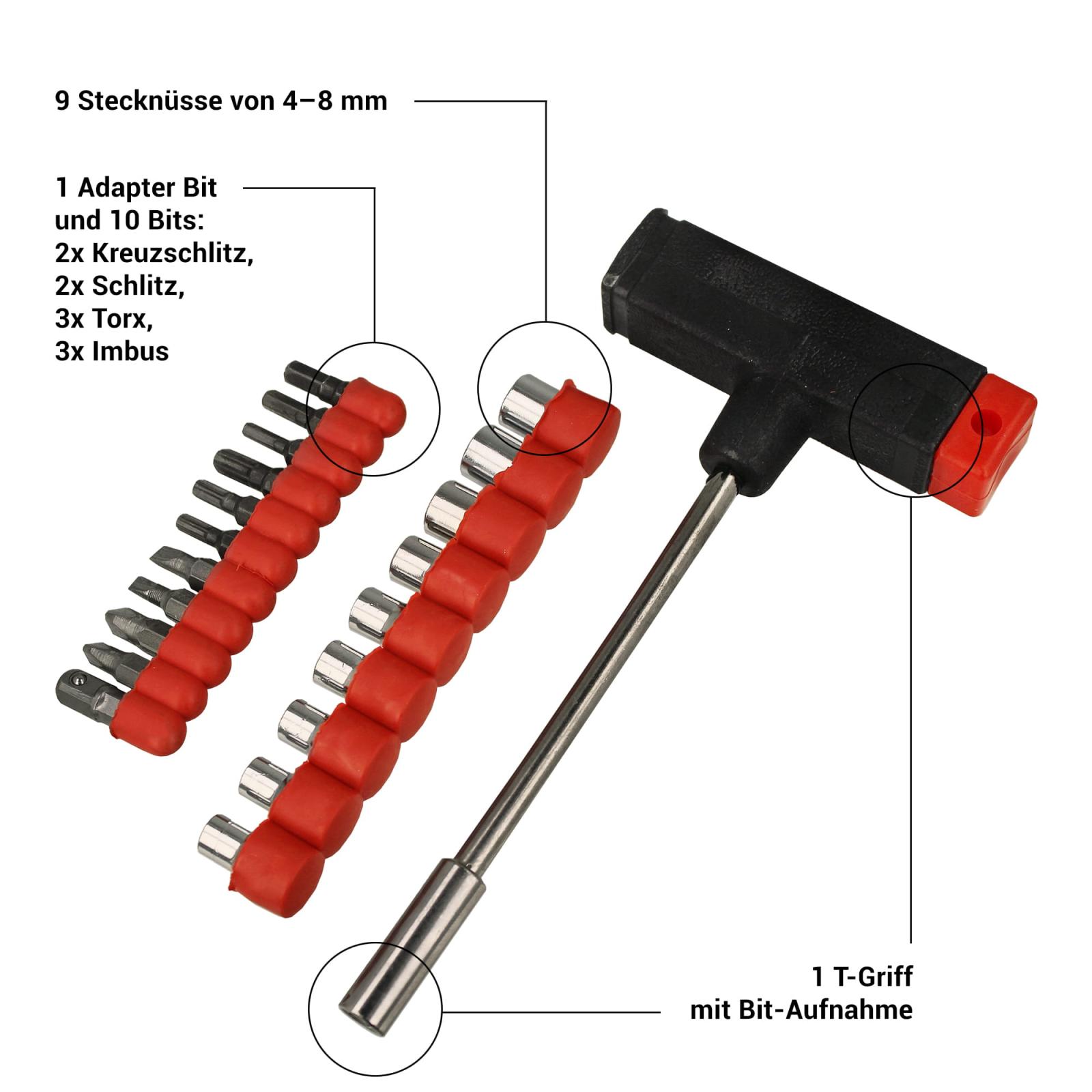 Schraubendreher Set 21-teilig