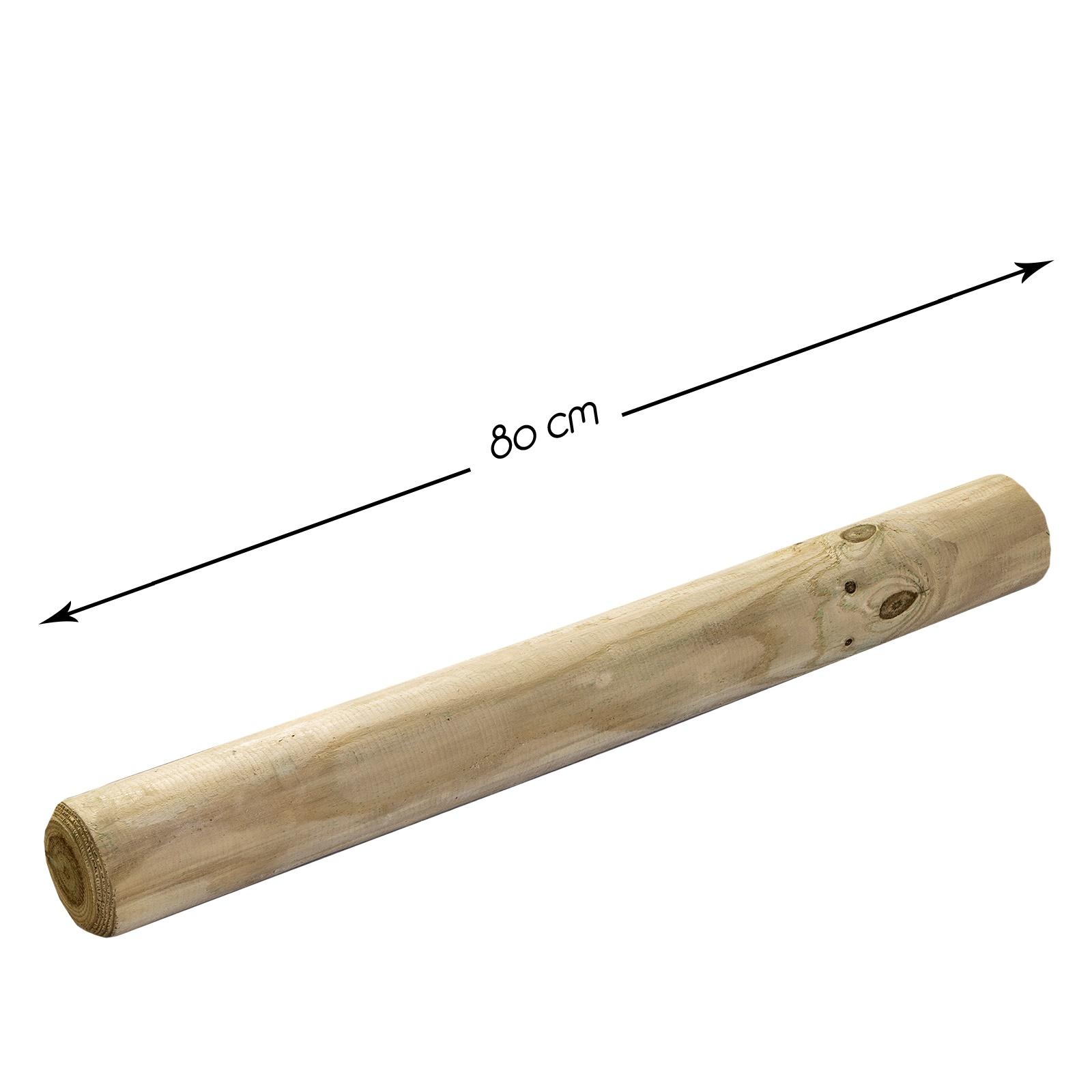B-Ware Holz-Palisade KDI beidseitig gefast