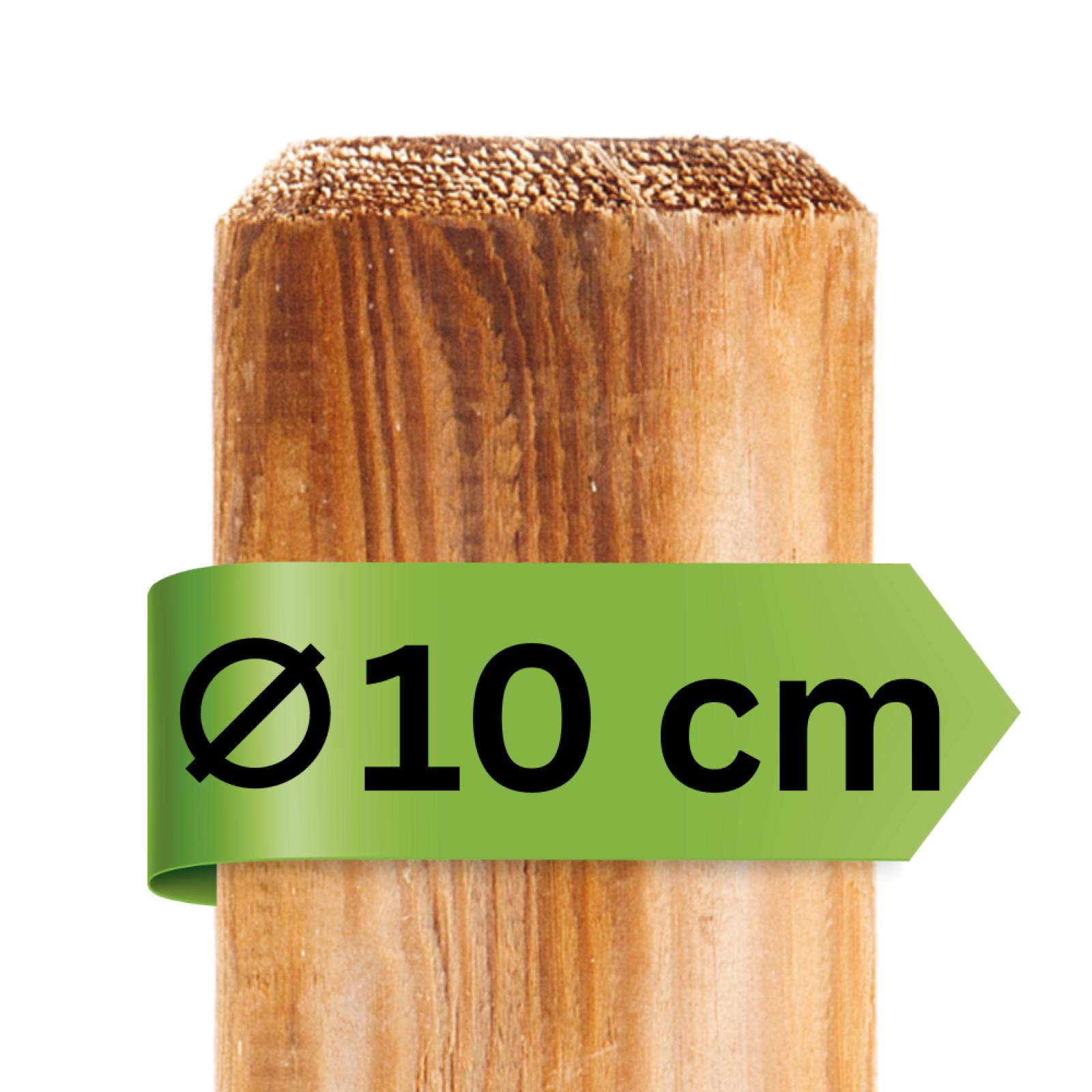 Holz-Palisade KDI spitz