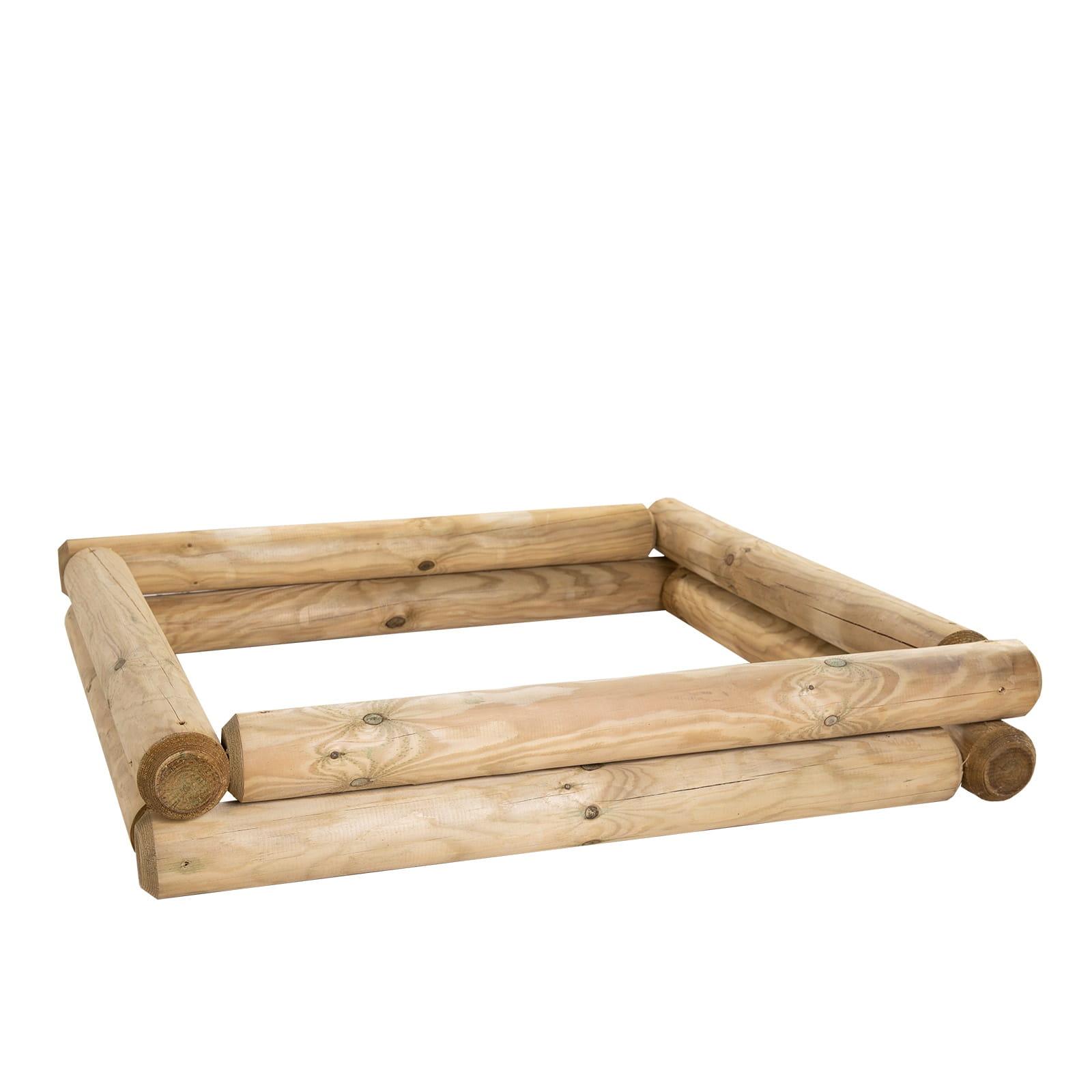 Sandpit Pine KDI - Length: 150cm - Width: 150cm - Height: 20cm