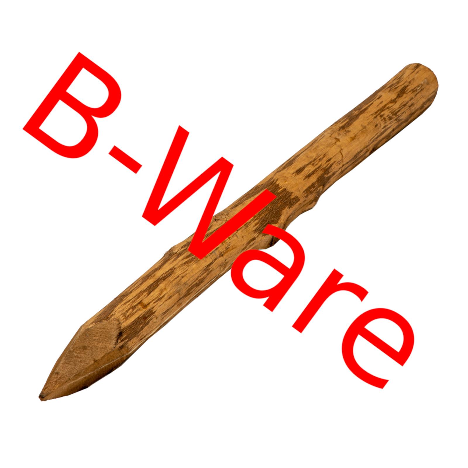 B-WARE Zaunpfahl Haselnuss imprägniert - Länge: 105cm