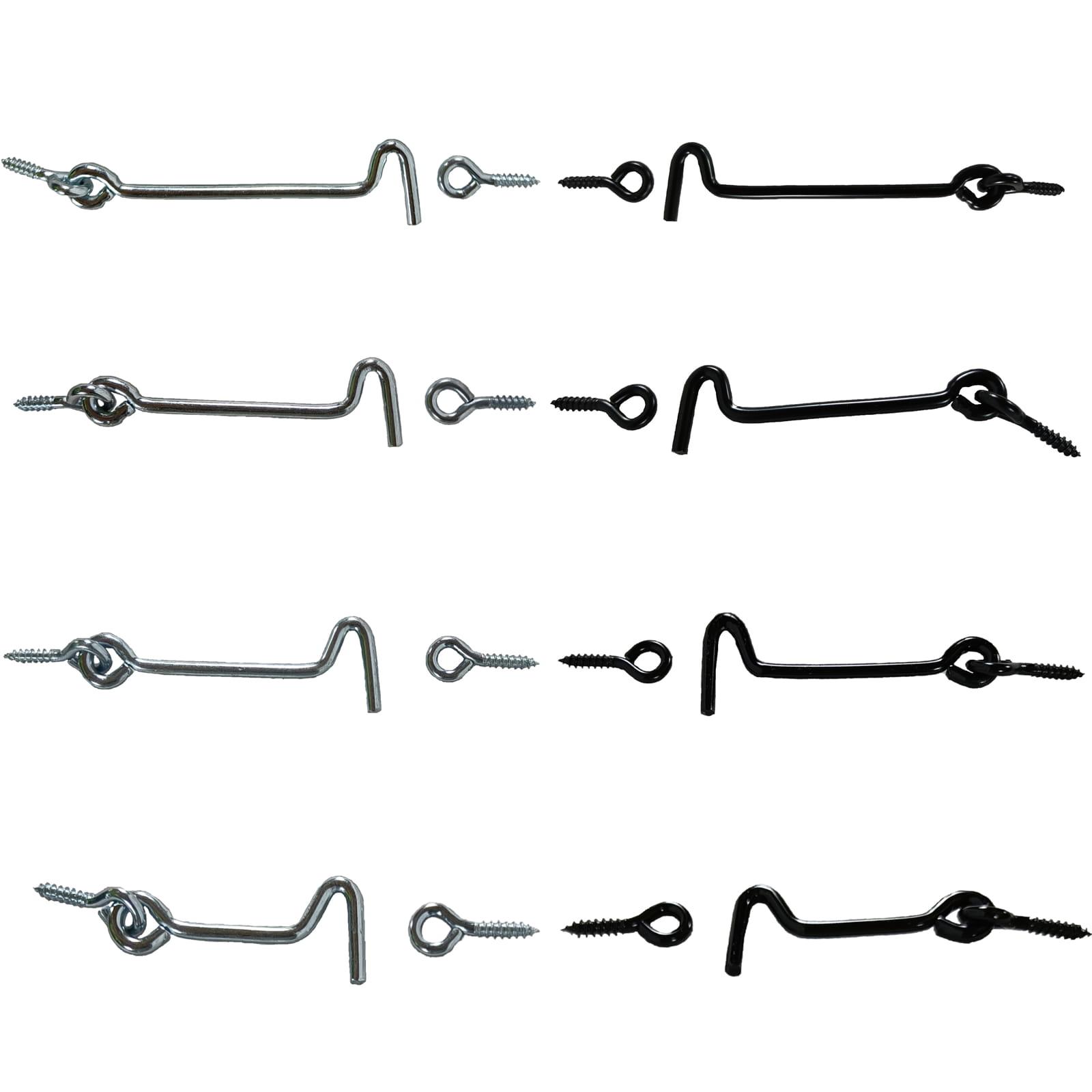 Storm hook - Size: 100 x 28 x 4 mm - Colour: black