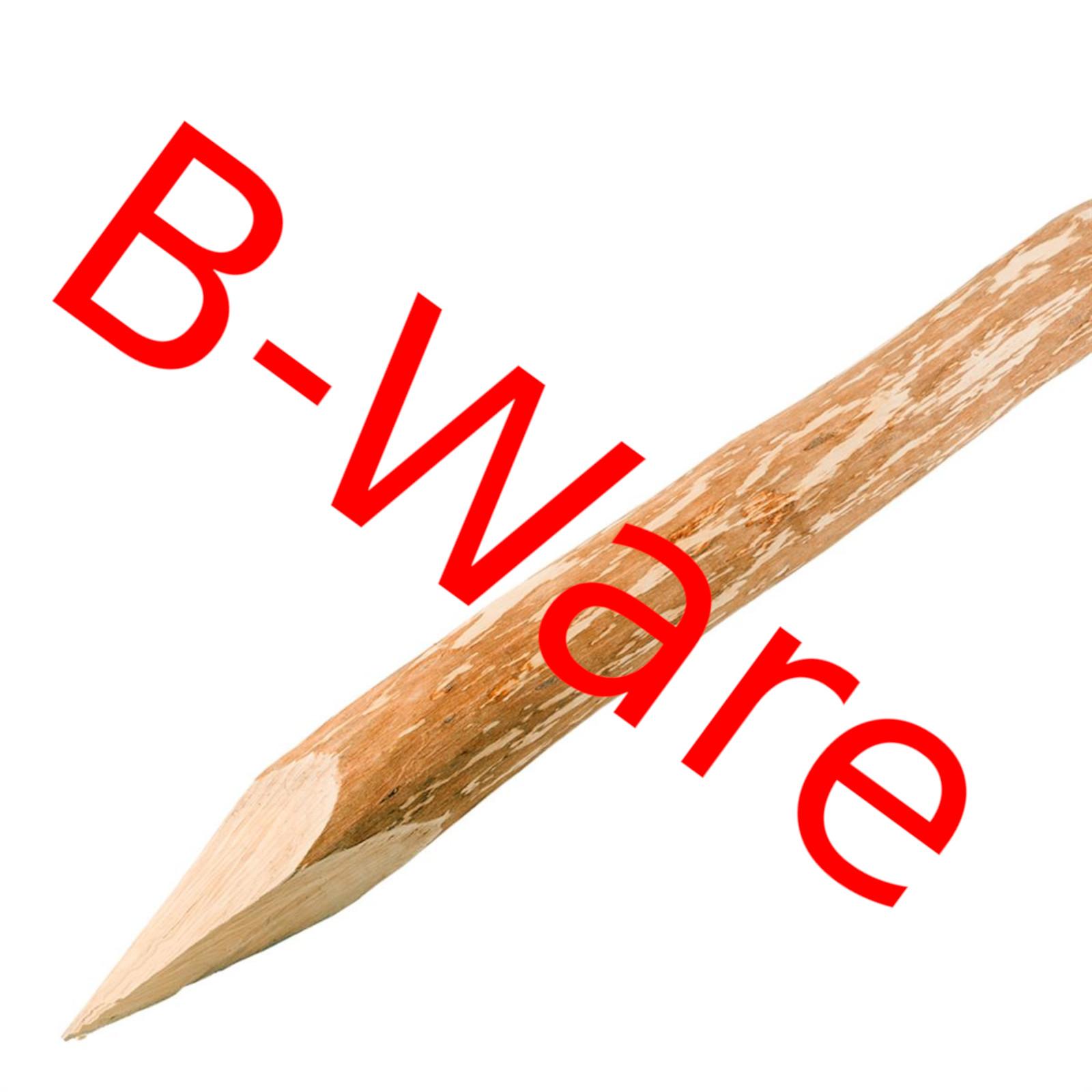B-WARE Zaunpfosten Haselnuss - Länge: 105cm