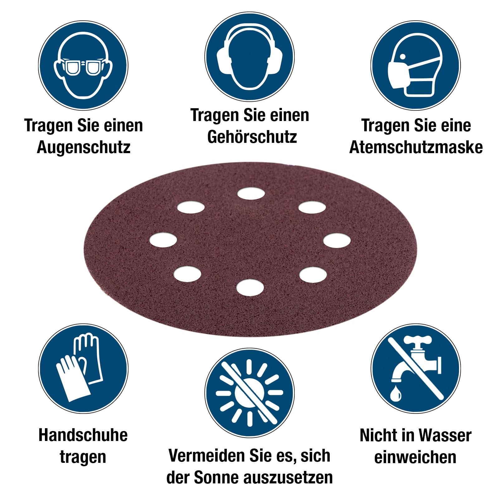Schleifpapier - Größe: P100 - Stück: 100