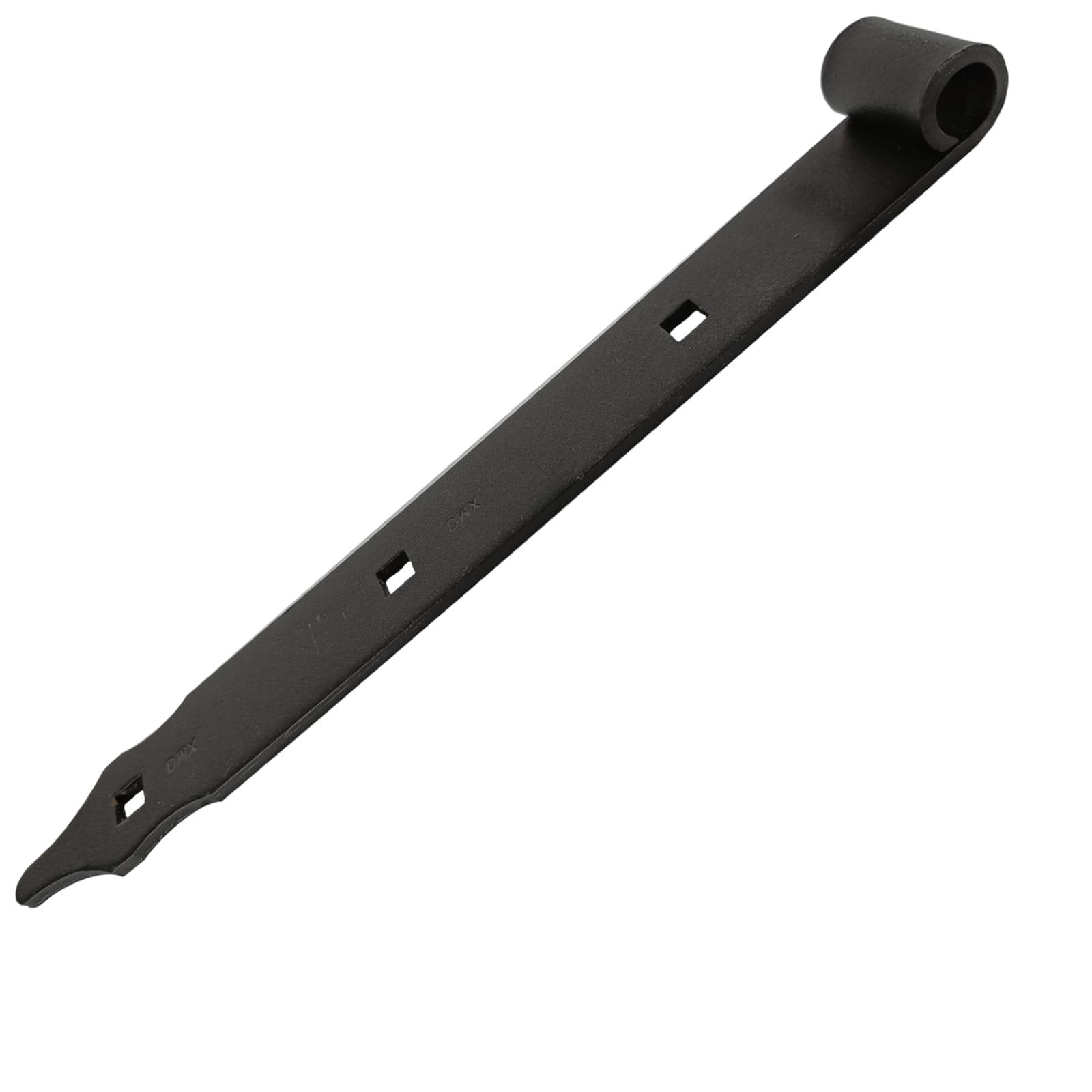 Shutter strap black - Size: 300 x 35 x 4 mm - Design: without clamp