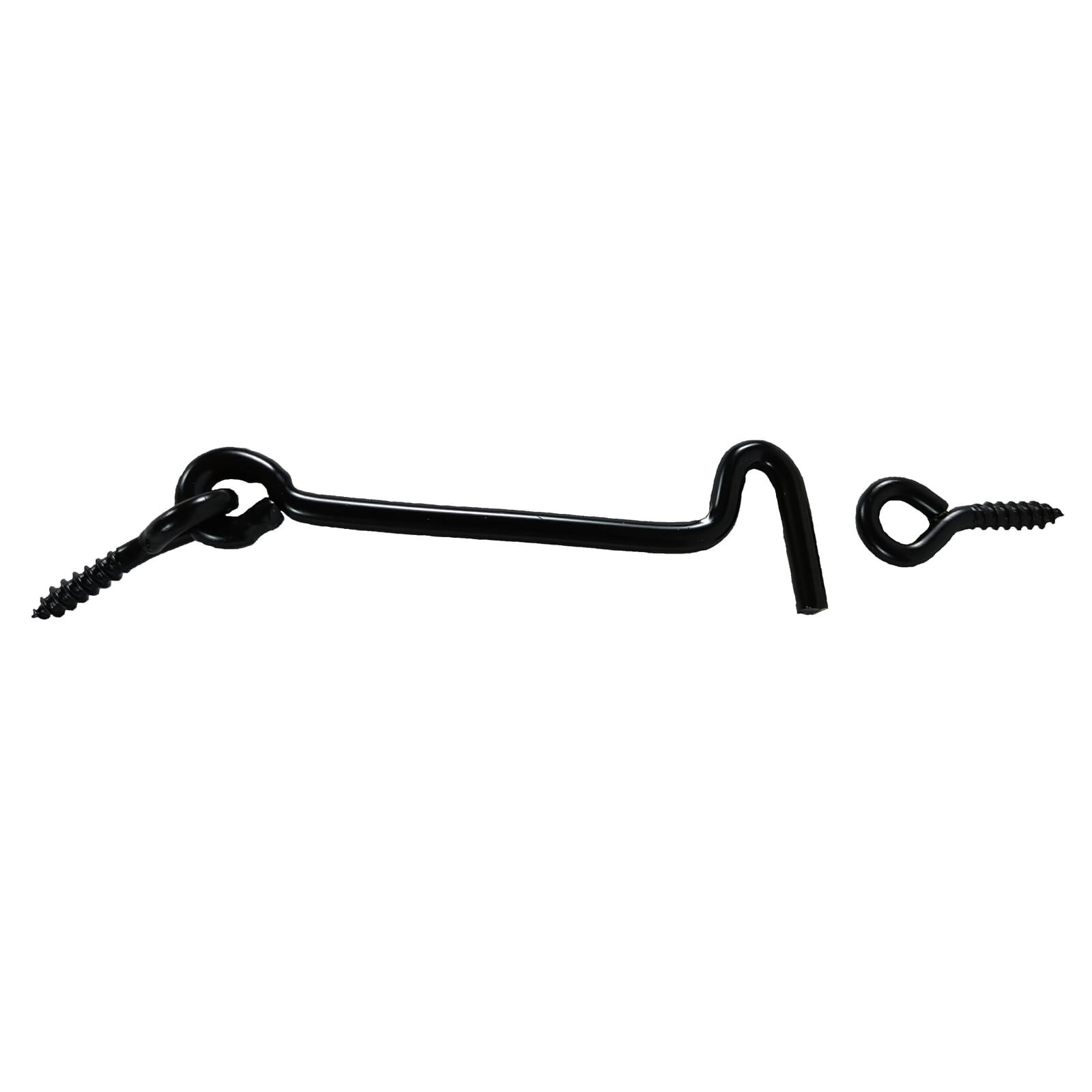 Storm hook - Size: 100 x 28 x 4 mm - Colour: black