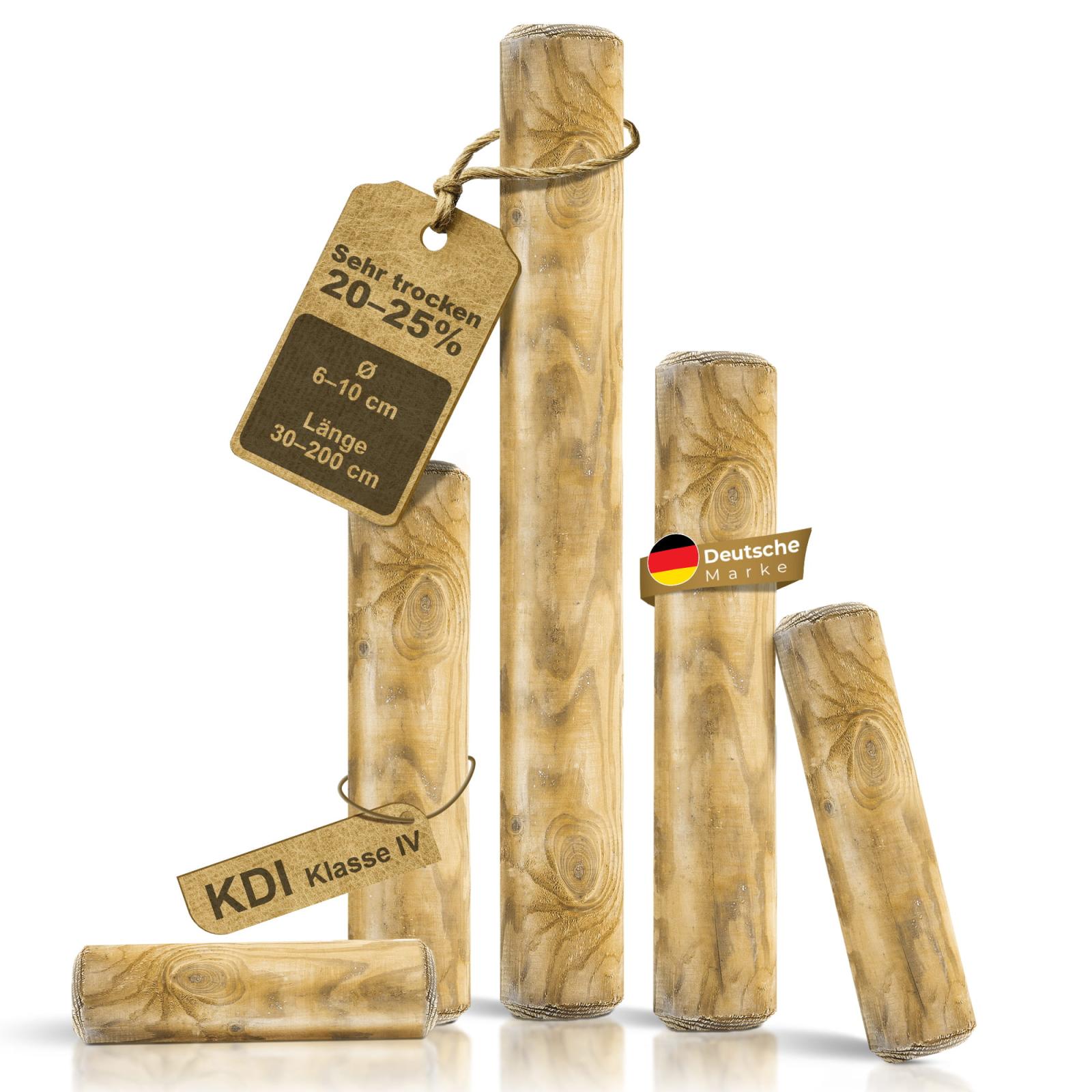 Holz-Palisade KDI beidseitig gefast