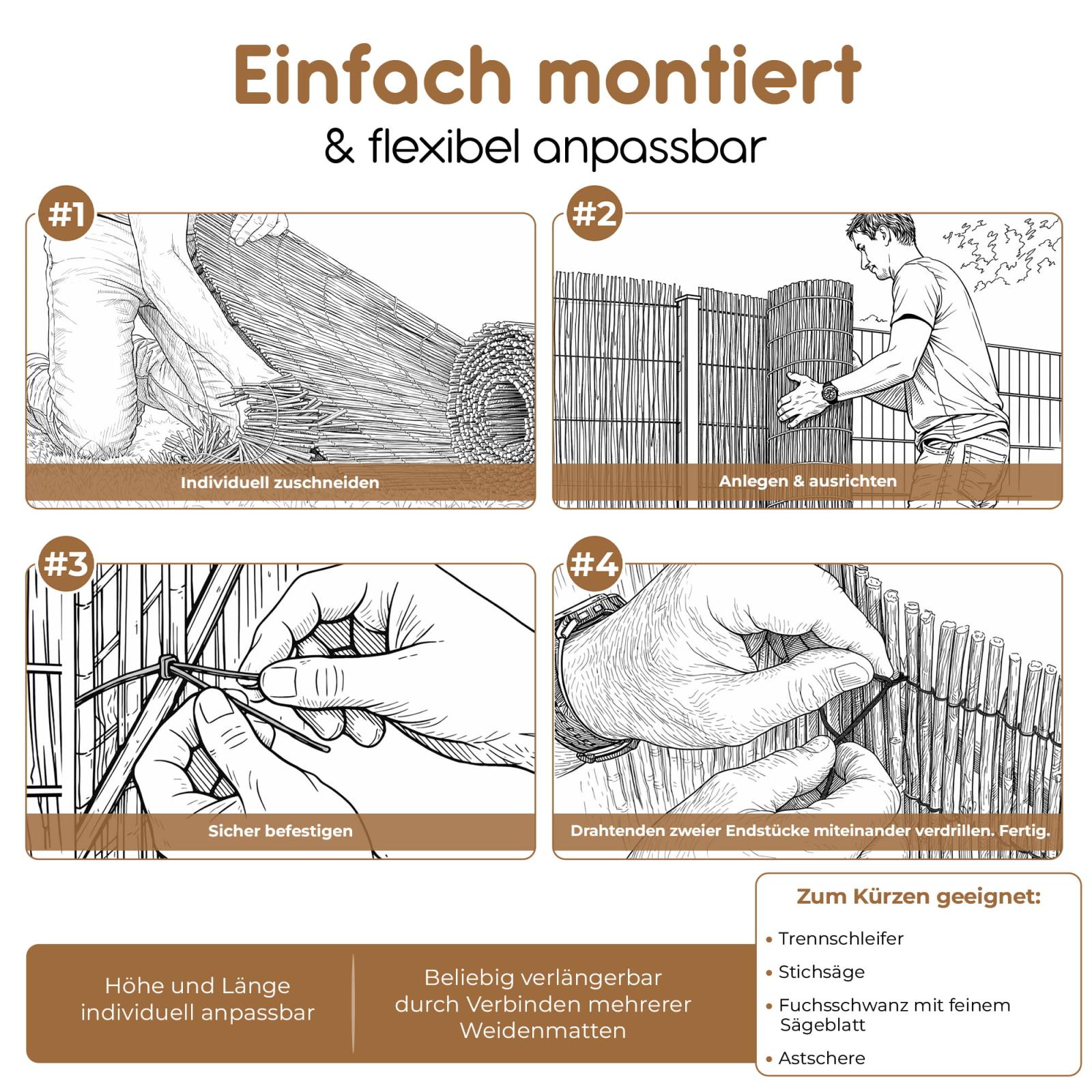 Schilfrohrmatte