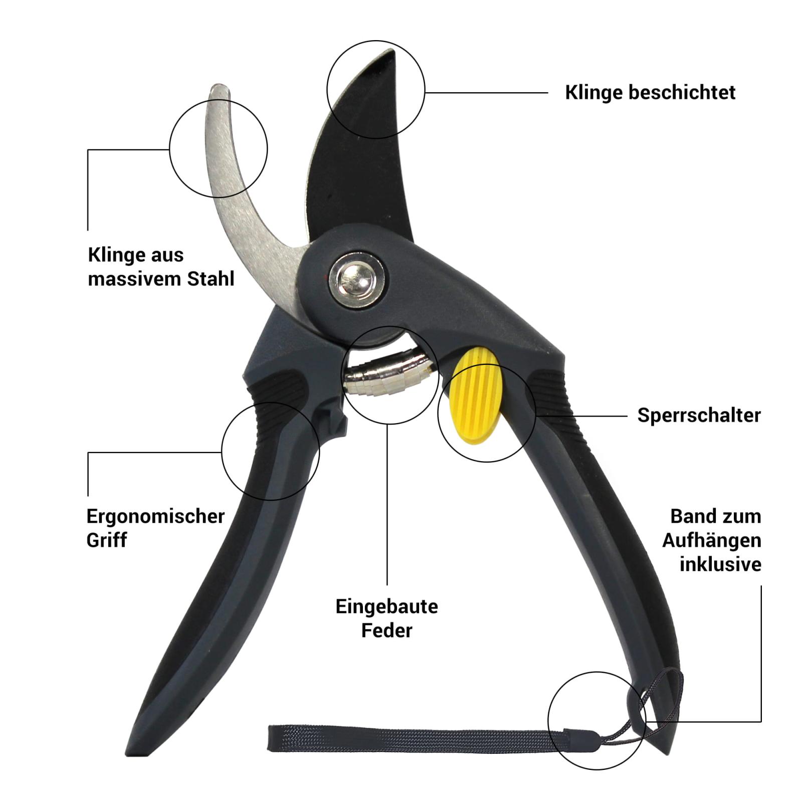 Gartenschere - Auswahl: 3er Set