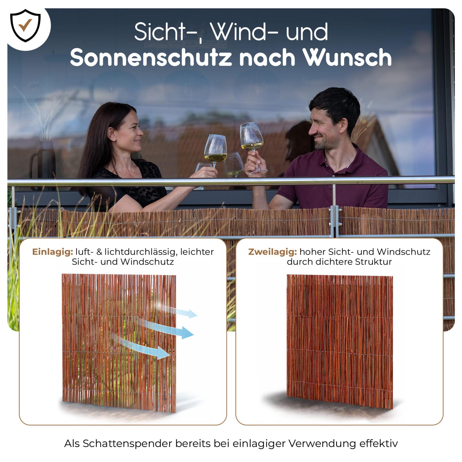 Weidenmatte