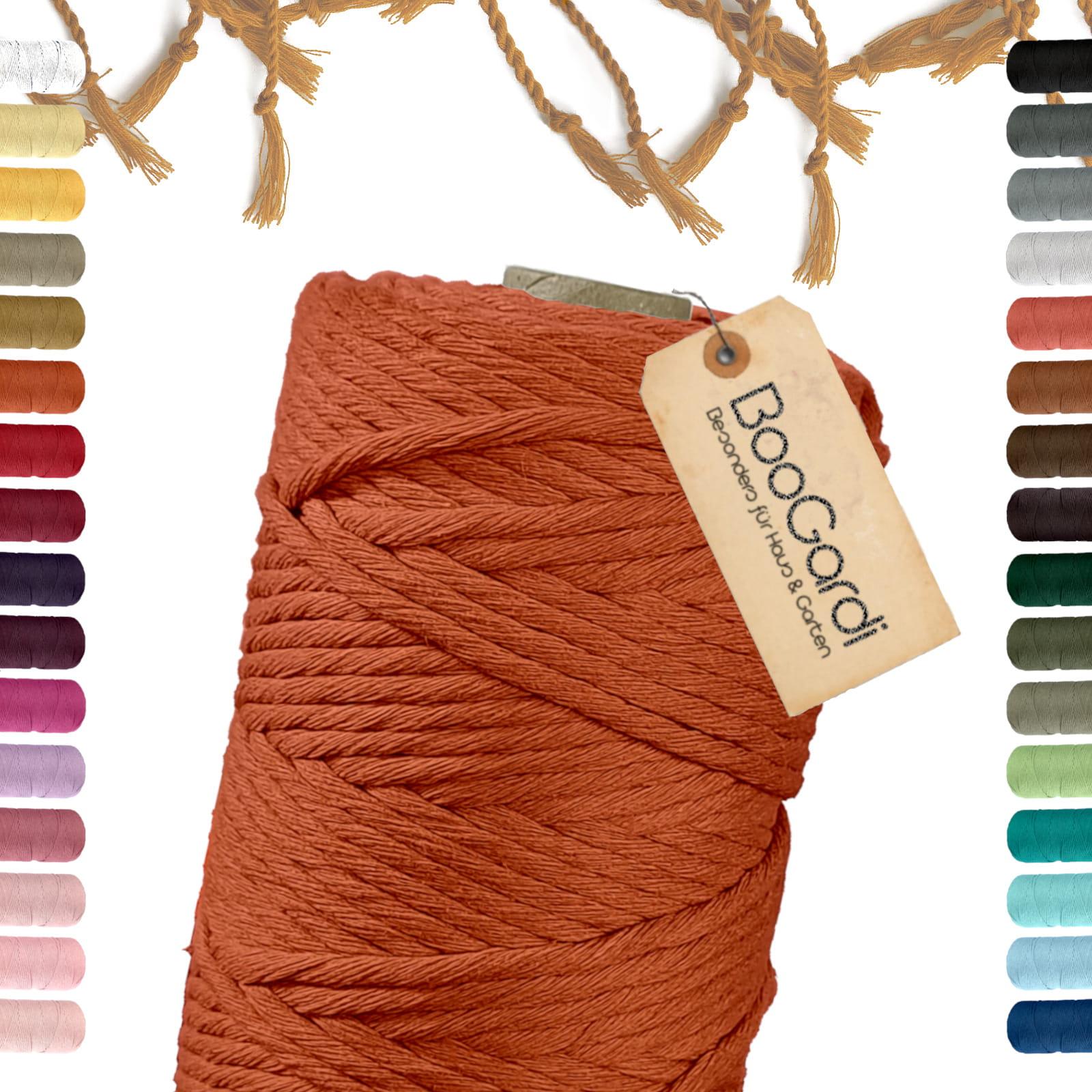 Makramee Garn 100% Baumwolle