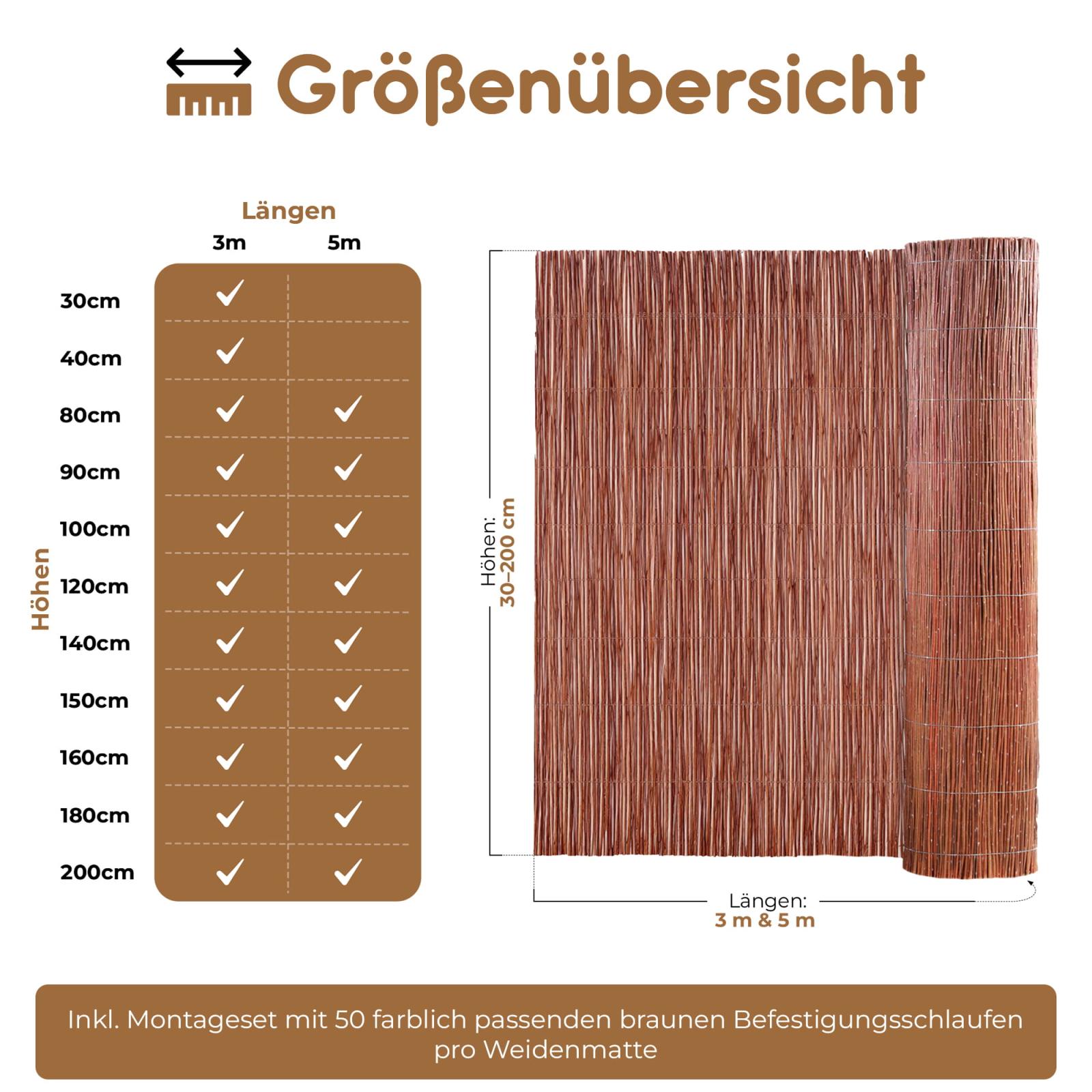 Weidenmatte